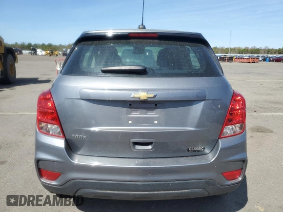 2020 Chevrolet Trax LS with VIN 3GNCJKSB3LL217061, listed as a Copart auction lot 54276875 with 45,201 mi miles and Clean title. Bid and sale history available at DreamBid. Image 6.