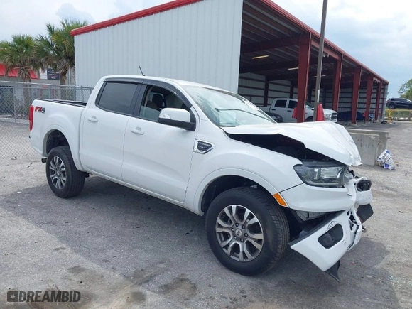 2019 Ford Ranger XL with VIN 1FTER4FH6KLA10100, listed as a IAAI auction lot 41867560 with 66,009 mi miles. Bid and sale history available at carsss.com. Image 1.