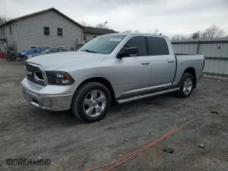 2017 Ram 1500 Big Horn with VIN 1C6RR7LG5HS727351, listed as a Copart auction lot 46856745 with 135,261 mi miles and Salvage Title. Bid and sale history available at carsss.com. Image 1.