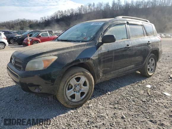 2008 Toyota RAV4 with VIN JTMZD33V086065640, listed as a Copart auction lot 46880825 with 0 mi miles and Salvage Title. Bid and sale history available at carsss.com. Image 1.