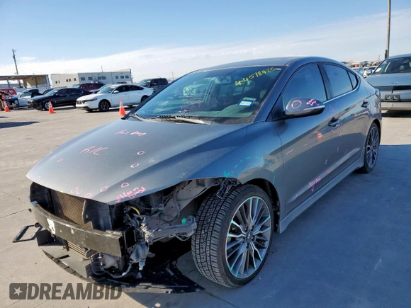 2017 Hyundai Elantra Sport с VIN KMHD04LB6HU360329, выставлен на аукционе Copart как лот 44578425 с пробегом 89 653 миль миль и Списание • Salvage title. История ставок и продаж доступна на DreamBid. Изображение 1.
