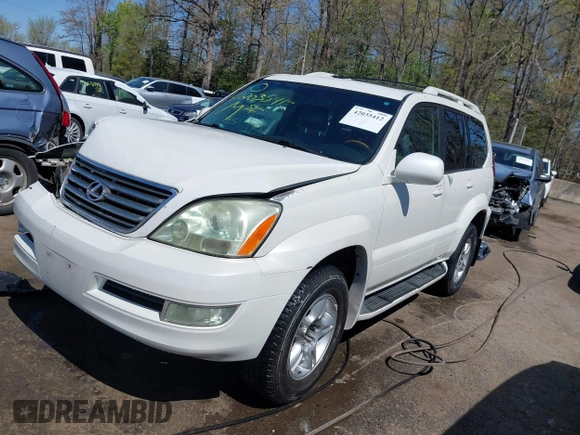 2007 Lexus GX with VIN JTJBT20X570144529, listed as a IAAI auction lot 42035412 with 265,886 mi miles. Bid and sale history available at carsss.com. Image 17.
