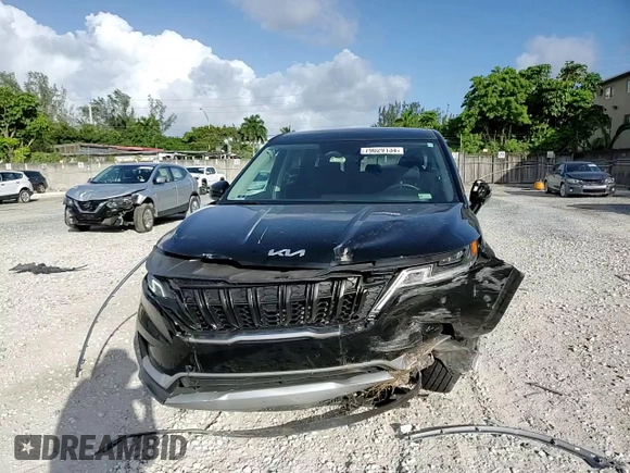 2024 Kia Carnival LX with VIN KNDNB4H39R6325018, listed as a Copart auction lot 79029134 with 14,111 mi miles and Salvage Title. Bid and sale history available at carsss.com. Image 12.