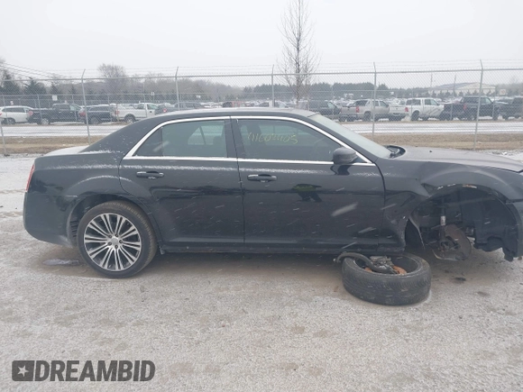 2013 Chrysler 300 with VIN 2C3CCABT7DH652797, listed as a IAAI auction lot 41602405 with 203,920 mi miles. Bid and sale history available at carsss.com. Image 13.