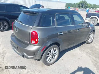 2012 MINI Countryman S with VIN WMWZC3C53CWP20219, listed as a IAAI auction lot 42541437 with 133,905 mi miles and . Bid and sale history available at DreamBid. Image 4.