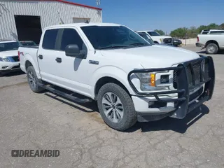 2020 Ford F-150 XL with VIN 1FTEW1E59LKD17315, listed as a IAAI auction lot 41976252 with 72,920 mi miles. Bid and sale history available at carsss.com. Image 1.