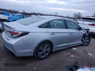 2017 Hyundai Sonata Hybrid Limited with VIN KMHE34L33HA068837, listed as a Copart auction lot 81368983 with 41,202 mi miles. Bid and sale history available at carsss.com. Image 3.