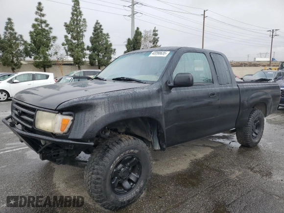 1995 Toyota T100 SR5 with VIN JT4VD12FXS0012757, listed as a Copart auction lot 43280635 with 169,283 mi miles and Salvage Title. Bid and sale history available at DreamBid. Image 1.