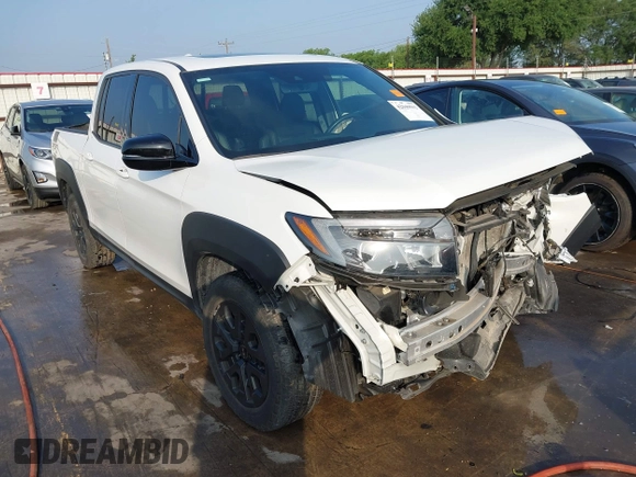 2023 Honda Ridgeline Black Edition with VIN 5FPYK3F84PB011792, listed as a IAAI auction lot 42049593 with 21,002 mi miles and . Bid and sale history available at DreamBid. Image 1.