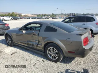 2005 Ford Mustang Deluxe with VIN 1ZVFT80N355182909, listed as a Copart auction lot 60485885 with 120,508 mi miles and Salvage title. Bid and sale history available at DreamBid. Image 2.