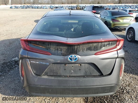 2017 Toyota Prius Prime Plus with VIN JTDKARFP8H3001387, listed as a Copart auction lot 50893175 with 180,229 mi miles and Salvage Title. Bid and sale history available at carsss.com. Image 6.
