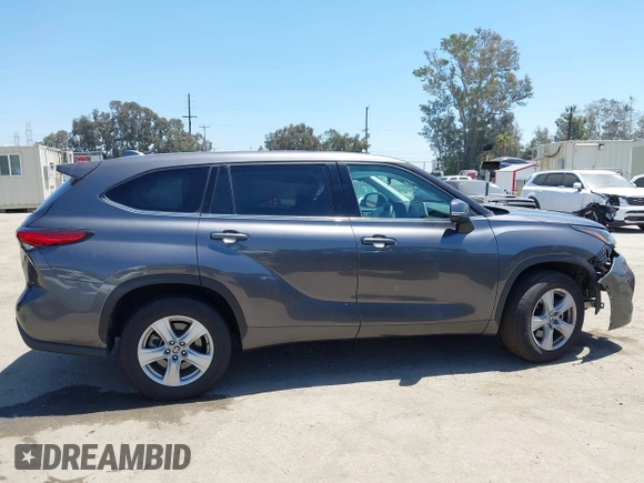 2021 Toyota Highlander L with VIN 5TDCZRAH9MS051141, listed as a IAAI auction lot 42228099 with 81,775 mi miles and . Bid and sale history available at DreamBid. Image 12.