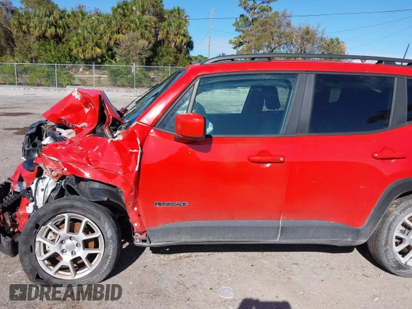 2021 Jeep Renegade 80th Anniversary with VIN ZACNJDBB0MPN23315, listed as a IAAI auction lot 41139893 with 45,251 mi miles and . Bid and sale history available at DreamBid. Image 14.