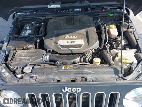 2017 Jeep Wrangler Unlimited Sahara with VIN 1C4HJWEG3HL648158, listed as a IAAI auction lot 42416132 with 95,954 mi miles and . Bid and sale history available at DreamBid. Image 10.