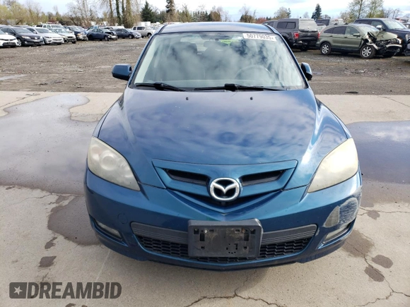 2008 Mazda 3 S Touring with VIN JM1BK343X81810444, listed as a Copart auction lot 50779035 with 129,463 mi miles and Salvage Title. Bid and sale history available at DreamBid. Image 5.
