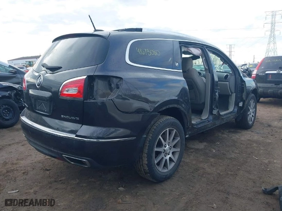 2017 Buick Enclave Convenience with VIN 5GAKRAKD3HJ258069, listed as a IAAI auction lot 41673080 with 74983 miles. Bid and sale history available at carsss.com. Image 4.