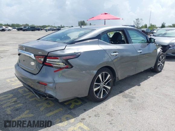 2021 Nissan Maxima SV z VIN 1N4AA6CVXMC508952, wystawiony jako IAAI lot #42491745 z przebiegiem 66 250 mil mil oraz . Historia ofert i sprzedaży dostępna na DreamBid. Obrazek 4.