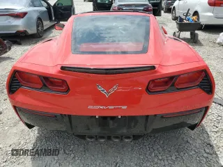2017 Chevrolet Corvette 1LT with VIN 1G1YB2D70H5109758, listed as a Copart auction lot 63205154 with 5,471 mi miles and Salvage Title. Bid and sale history available at carsss.com. Image 6.