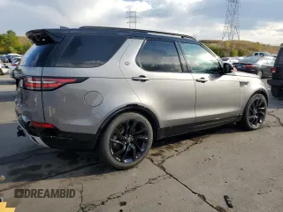 2020 Land Rover Discovery Landmark Edition with VIN SALRU2RV1L2421359, listed as a Copart auction lot 74830064 with 56,820 mi miles and Salvage Title. Bid and sale history available at carsss.com. Image 3.