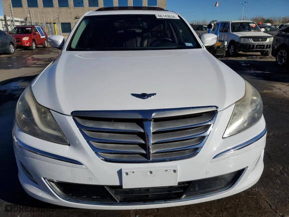 2014 Hyundai Genesis 5.0L R-Spec with VIN KMHGC4DH7EU265894, listed as a Copart auction lot 86143634 with 99,930 mi miles and Salvage Title. Bid and sale history available at carsss.com. Image 5.