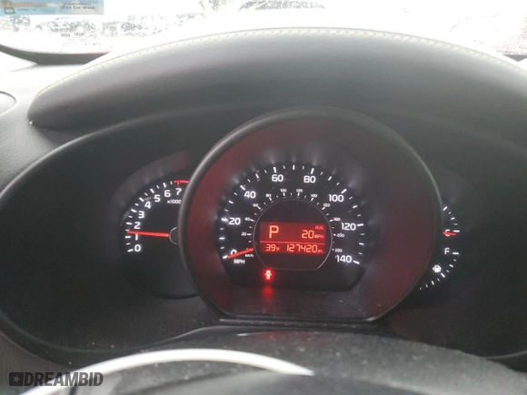 2016 Kia Soul + with VIN KNDJP3A58G7874450, listed as a Copart auction lot 85983224 with 127,420 mi miles and Salvage Title. Bid and sale history available at carsss.com. Image 9.