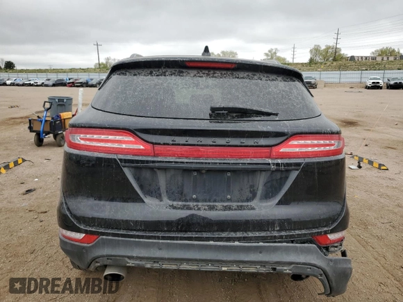2019 Lincoln MKC Reserve with VIN 5LMCJ3D91KUL29637, listed as a Copart auction lot 54600385 with 79,637 mi miles and Salvage title. Bid and sale history available at DreamBid. Image 6.