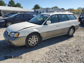 2001 Subaru Legacy Outback Limited z VIN 4S3BH686917619704, wystawiony jako Copart lot #80716834 z przebiegiem 146 099 mil mil oraz Czysty tytuł • Clean title. Historia ofert i sprzedaży dostępna na DreamBid. Obrazek 1.