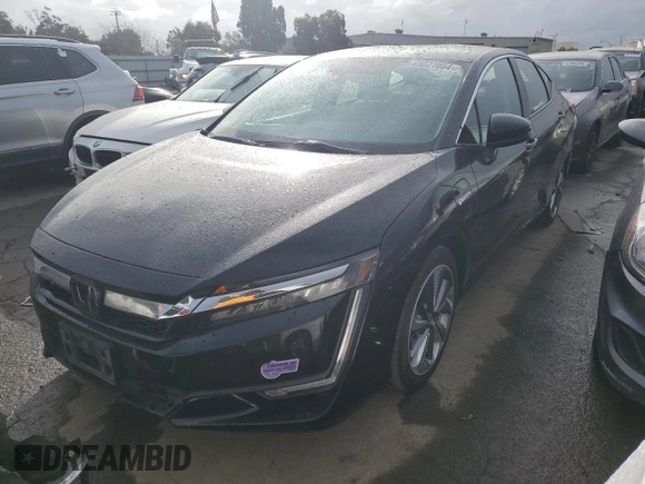 2018 Honda Clarity Plug-In Hybrid Touring with VIN JHMZC5F3XJC019182, listed as a Copart auction lot 43021054 with 141,579 mi miles. Bid and sale history available at carsss.com. Image 1.