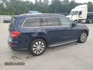 2017 Mercedes-Benz GLS 450 z VIN 4JGDF6EE2HA885455, wystawiony jako Copart lot #60478045 z przebiegiem 124 288 mil mil oraz Szkoda całkowita • Salvage title. Historia ofert i sprzedaży dostępna na DreamBid. Obrazek 3.