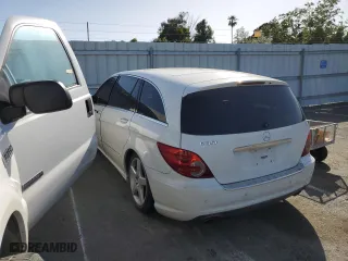 2008 Mercedes-Benz R-Class 3.5L with VIN 4JGCB56E38A066597, listed as a Copart auction lot 55570624 with 0 mi miles and Salvage Title. Bid and sale history available at carsss.com. Image 2.