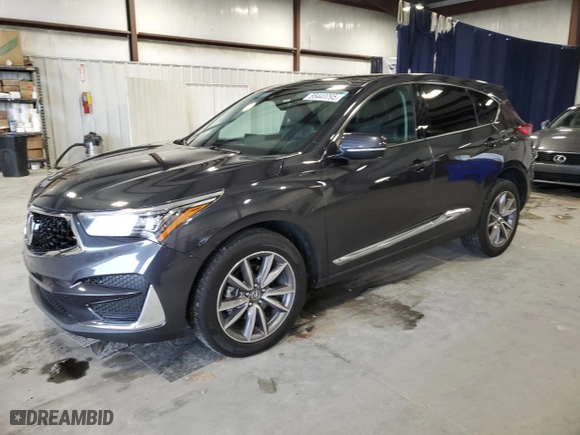 2019 Acura RDX w/Technology Pkg with VIN 5J8TC1H52KL015595, listed as a Copart auction lot 88440295 with 62,145 mi miles and Salvage Title. Bid and sale history available at carsss.com. Image 1.