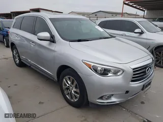 2013 Infiniti JX35 with VIN 5N1AL0MN2DC317134, listed as a IAAI auction lot 41386356 with 172,634 mi miles. Bid and sale history available at carsss.com. Image 1.