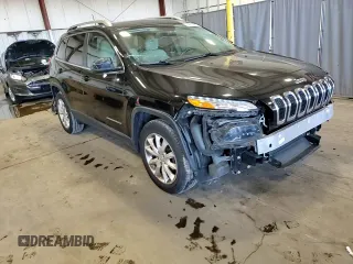 2016 Jeep Cherokee Limited with VIN 1C4PJMDS7GW142139, listed as a Copart auction lot 54915035 with 85,036 mi miles and Salvage Title. Bid and sale history available at DreamBid. Image 14.