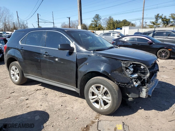 2017 Chevrolet Equinox LS with VIN 2GNALBEK1H1510348, listed as a Copart auction lot 47186795 with 83,145 mi miles and Salvage Title. Bid and sale history available at carsss.com. Image 4.