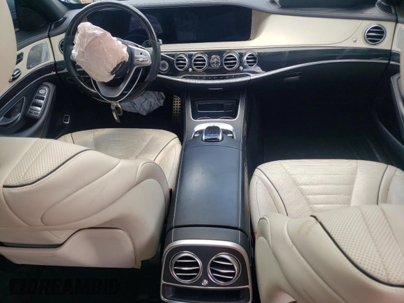 2020 Mercedes-Benz S S 560 with VIN WDDUG8GB6LA523756, listed as a Copart auction lot 55648464 with Not Provided miles and Salvage Title. Bid and sale history available at carsss.com. Image 8.