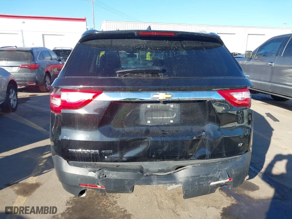 2018 Chevrolet Traverse LT Cloth with VIN 1GNEVGKW7JJ278589, listed as a IAAI auction lot 41432399 with 181,282 mi miles. Bid and sale history available at carsss.com. Image 16.