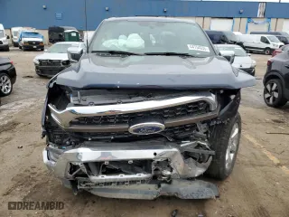2022 Ford F-150 XL with VIN 1FTFW1ED3NFA13050, listed as a Copart auction lot 44754035 with 0 mi miles and Salvage Title. Bid and sale history available at carsss.com. Image 5.
