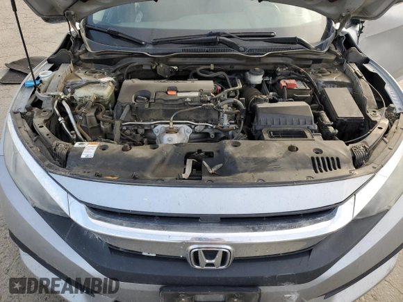 2018 Honda Civic Sedan LX with VIN 2HGFC2F50JH585337, listed as a Copart auction lot 85595484 with 196,992 mi miles and Salvage Title. Bid and sale history available at carsss.com. Image 11.