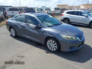 2015 Honda Accord EX-L с VIN 1HGCR2F84FA245559, выставлен на аукционе IAAI как лот 42100377 с пробегом 186 404 миль миль и . История ставок и продаж доступна на DreamBid. Изображение 1.