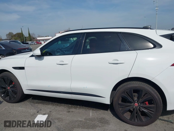 2023 Jaguar F-Pace R-Dynamic S with VIN SADCT2FUXPA711966, listed as a IAAI auction lot 41607014 with 18,872 mi miles and . Bid and sale history available at DreamBid. Image 14.
