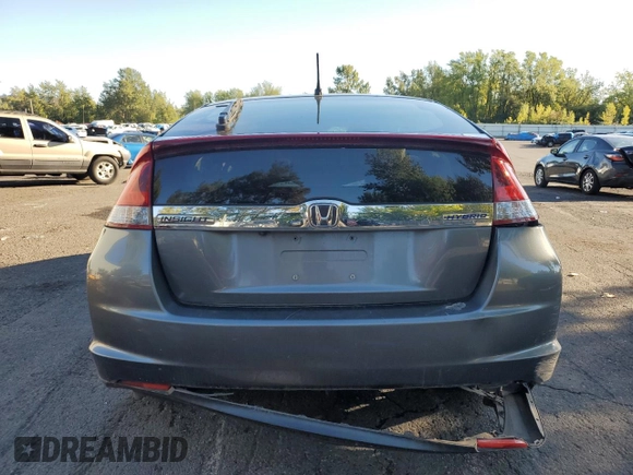 2012 Honda Insight EX z VIN JHMZE2H72CS006248, wystawiony jako Copart lot #73184844 z przebiegiem Nie podano mil oraz Szkoda całkowita • Salvage title. Historia ofert i sprzedaży dostępna na DreamBid. Obrazek 6.