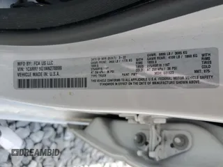 2022 Ram 1500 Big Horn с VIN 1C6RRFBG1NN278899, выставлен на аукционе Copart как лот 55427205 с пробегом 78 998 миль миль и На запчасти • Non repairable. История ставок и продаж доступна на DreamBid. Изображение 13.