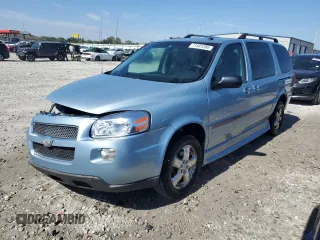 2007 Chevrolet Uplander Cargo with VIN 1GBDV13187D127101, listed as a Copart auction lot 71591284 with 103,983 mi miles and Salvage Title. Bid and sale history available at carsss.com. Image 1.