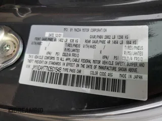 2022 Mazda MX-5 Miata Grand Touring z VIN JM1NDAM77N0501546, wystawiony jako Copart lot #82161264 z przebiegiem 12 245 mil mil oraz Szkoda całkowita • Salvage title. Historia ofert i sprzedaży dostępna na DreamBid. Obrazek 13.