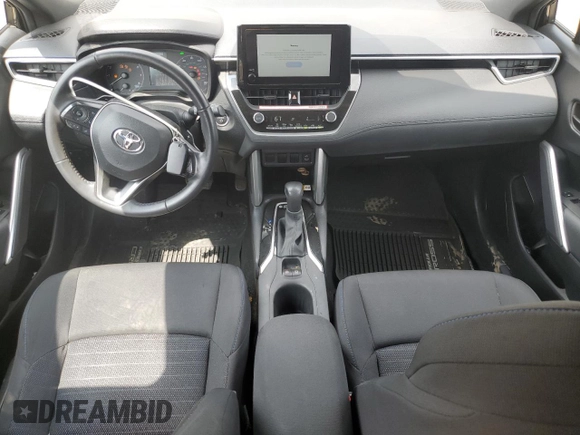 2023 Toyota Corolla Cross Hybrid S with VIN 7MUFBABG6PV014258, listed as a Copart auction lot 56750315 with 93,660 mi miles and Salvage title. Bid and sale history available at DreamBid. Image 8.