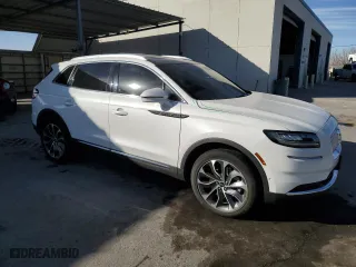 2021 Lincoln Nautilus Reserve with VIN 2LMPJ6K96MBL18185, listed as a Copart auction lot 41752425 with 24,719 mi miles and Salvage Title. Bid and sale history available at carsss.com. Image 4.