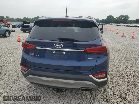 2020 Hyundai Santa Fe SE with VIN 5NMS2CAD9LH181030, listed as a Copart auction lot 63650585 with 83,662 mi miles and Salvage title. Bid and sale history available at DreamBid. Image 6.