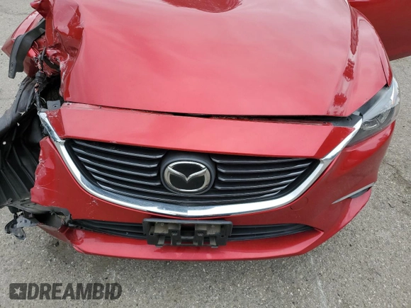 2017 Mazda 6 Grand Touring with VIN JM1GL1X56H1120758, listed as a Copart auction lot 54163525 with Not Provided miles and Salvage Title. Bid and sale history available at carsss.com. Image 11.