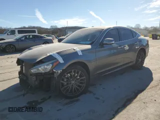 2016 Infiniti Q70 with VIN JN1BY1AR0GM271165, listed as a Copart auction lot 88735745 with 97,603 mi miles and Salvage Title. Bid and sale history available at carsss.com. Image 1.