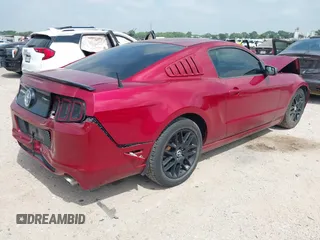 2014 Ford Mustang V6 with VIN 1ZVBP8AM7E5299126, listed as a IAAI auction lot 42343555 with 115,331 mi miles and . Bid and sale history available at DreamBid. Image 4.